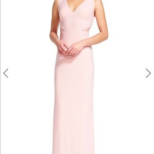 Adrianna Papell blush dress not altered!